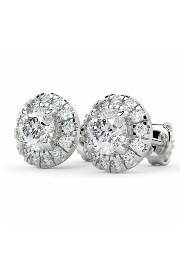 Platonic Arabella Aristocratic solitaire earring