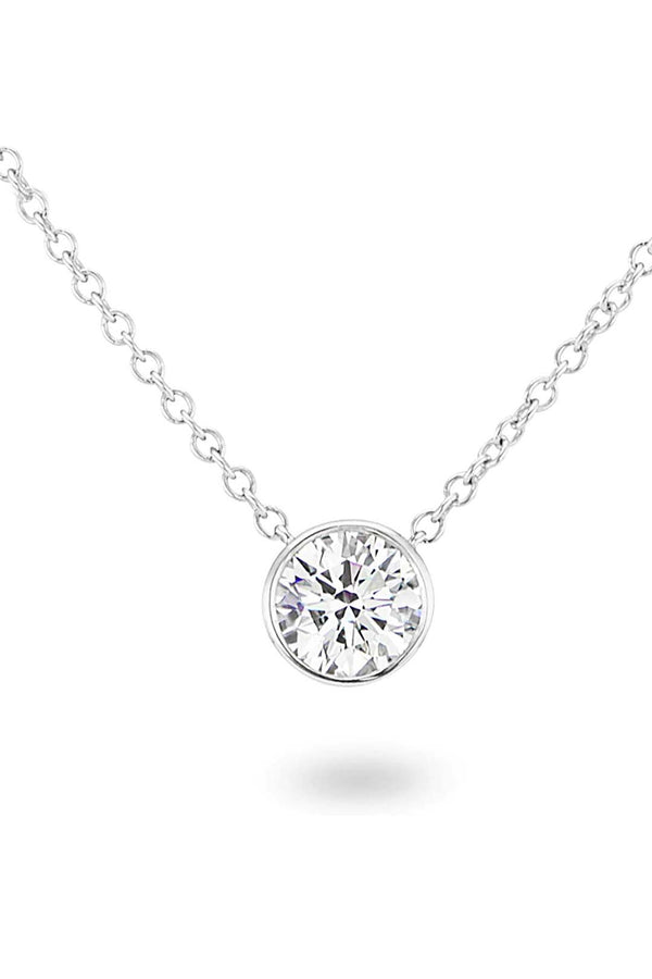 Platonic 1 Carat Celestial Sparkle solitaire Pendant