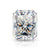 Platonic Radiant Cut Certified Moissanite Solitaire