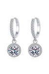 Platonic MesmeraGem Dangle solitaire earring