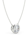 Platonic 1 Carat Celestial Sparkle solitaire Pendant