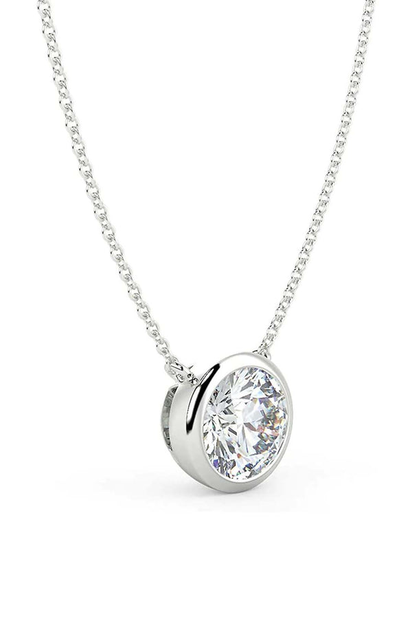 Platonic 1 Carat Celestial Sparkle solitaire Pendant