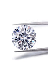 Platonic Round Cut Certified Moissanite Solitaire