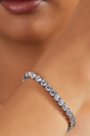 Platonic 50 Cents (5.10mm) Moissanite Tennis Bracelet