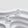 Platonic Radiant Cut Certified Moissanite Solitaire
