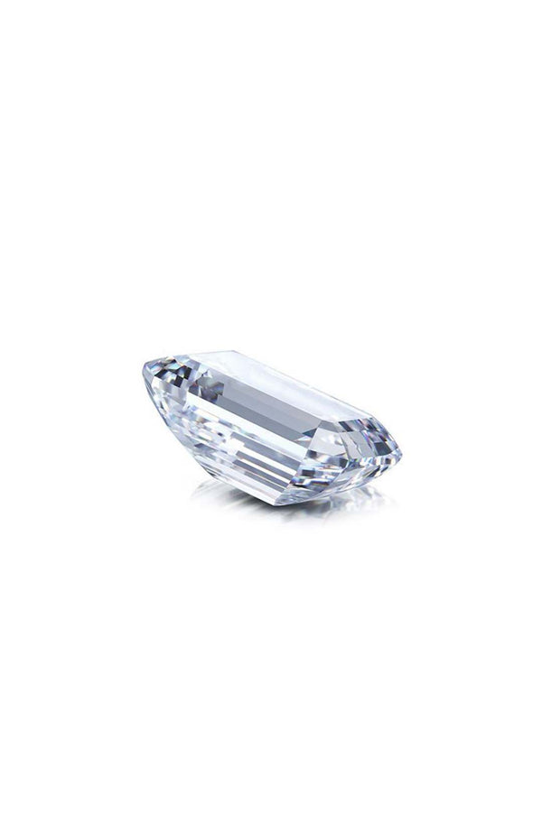 Platonic Emerald Cut Certified Moissanite Solitaire