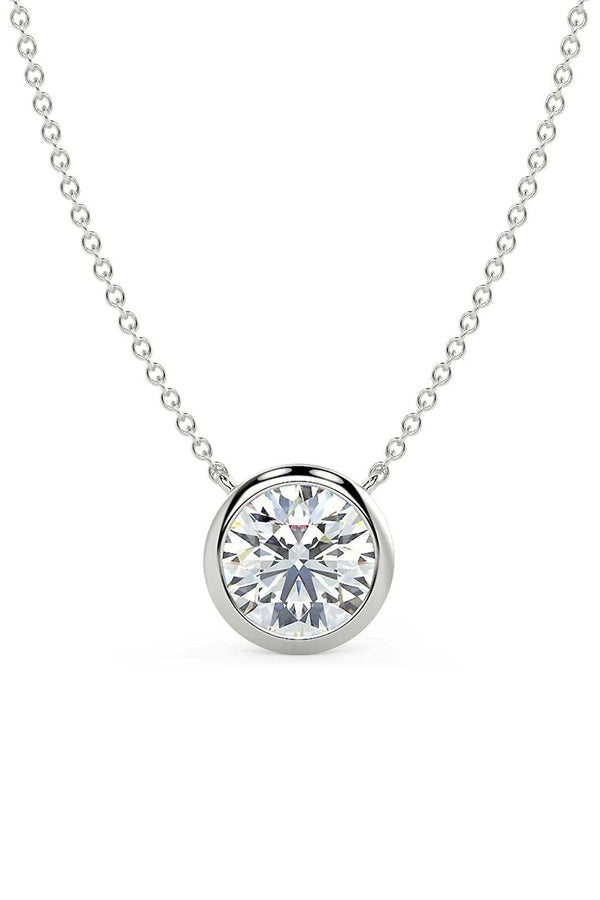 Platonic 1 Carat Celestial Sparkle solitaire Pendant