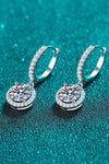 Platonic MesmeraGem Dangle solitaire earring