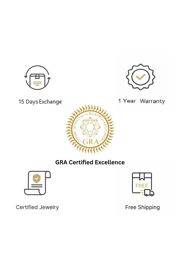 Platonic Accolade moissanite Ring