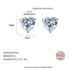Platonic Heart of Radiance Moissanite Pendant Set with Earrings