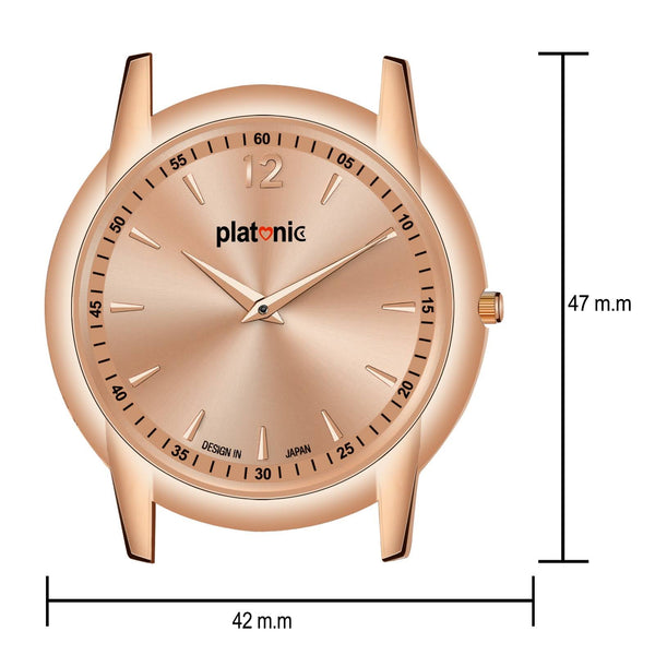 Platonic Custom Memories Watch – 40mm Rose Gold Edition