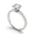 Platonic Nova Moissanite Solitaire Ring
