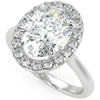Platonic Amelia's Allure Oval Cut Solitaire Ring
