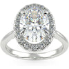 Platonic Amelia's Allure Oval Cut Solitaire Ring