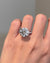 Platonic Brilliant Round x Classic 4-Prong Hidden Halo Pavé White Gold Setting