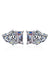 Platonic Primrose Moissanite Solitaire Earrings