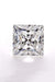 Platonic Princess Cut Certified Moissanite Solitaire