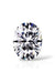 Platonic Oval Cut Certified Moissanite Solitaire