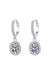 Platonic Beatrice's Dangles solitaire earring