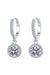 Platonic MesmeraGem Dangle solitaire earring