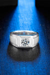 Platonic Dominion moissanite Ring