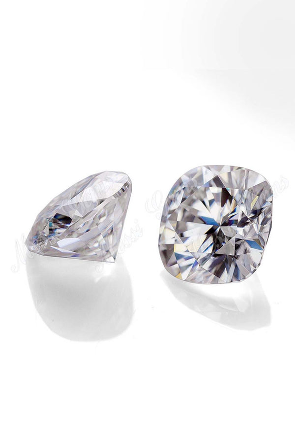 Platonic Princess Cut Certified Moissanite Solitaire