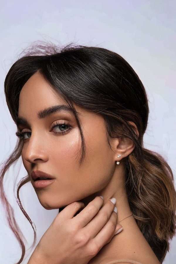 Platonic Timeless Cascade Drops earrings