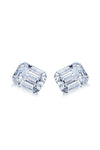 Platonic Emerald Cut Certified Moissanite Solitaire