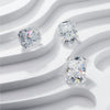 Platonic Radiant Cut Certified Moissanite Solitaire
