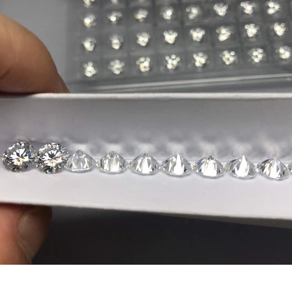 Platonic Round Cut Certified Moissanite Solitaire