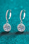 Platonic MesmeraGem Dangle solitaire earring