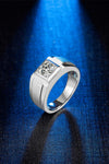 Platonic Dominion moissanite Ring