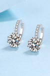 1 Carat each Platonic GlamourGleam solitaire earring