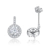 Platonic 1 ct Round Sparke & Shine Moissanite Drops