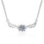 Platonic 0.5 ct Celestial Wings Moissanite Pendant with Free Chain
