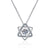 Platonic 0.5 CT Gra Certified Moissanite Pendant, 925 Sterling Silver With Free Chain D Vvs1