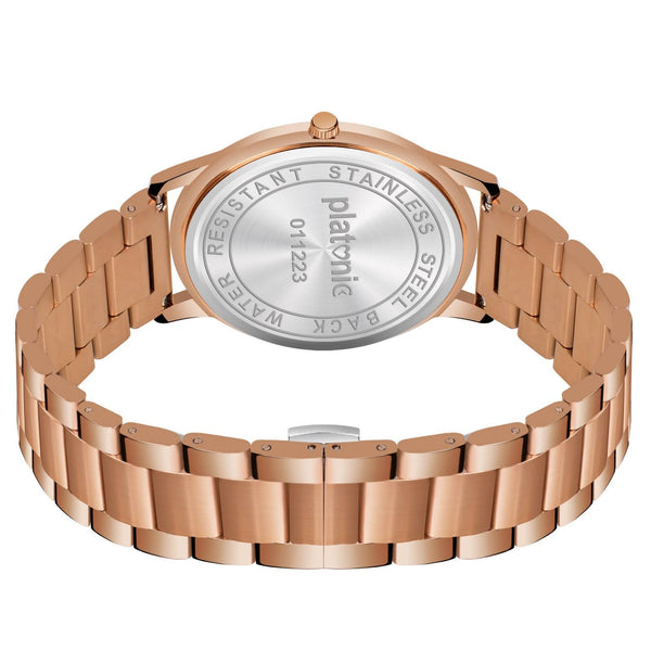 Platonic Custom Memories Watch – 40mm Rose Gold Edition