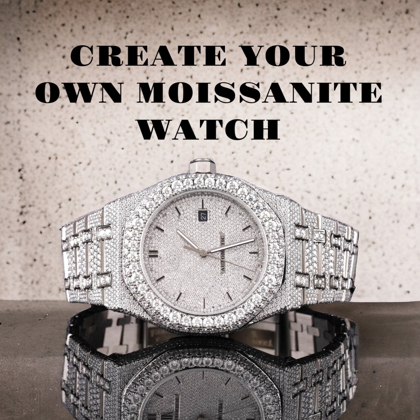 Watch | luxury watch | automatic watch | watches for men | hip hop watch | diamond watch | iced out watch | moissanite watch | iced out |