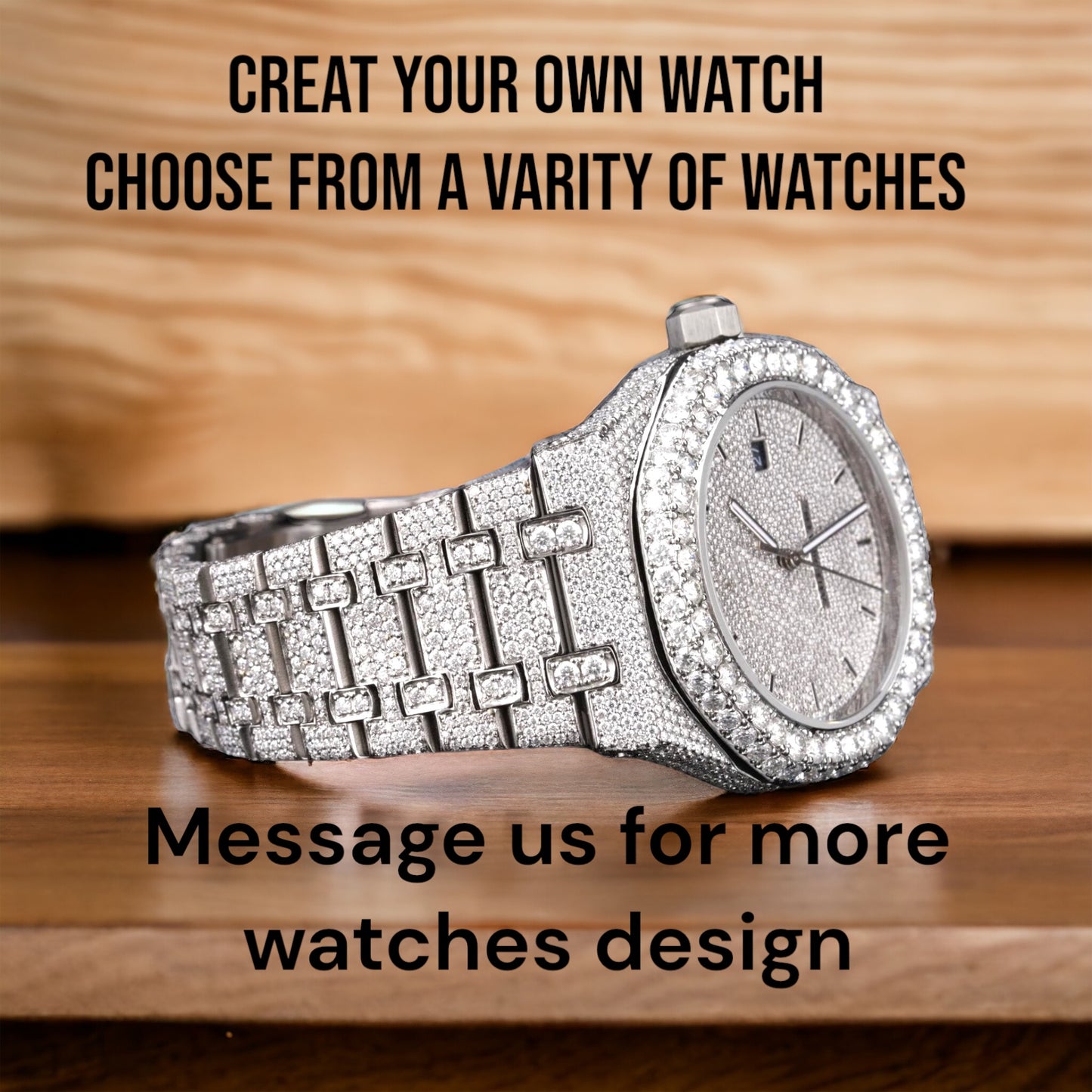 Watch | luxury watch | automatic watch | watches for men | hip hop watch | diamond watch | iced out watch | moissanite watch | iced out |