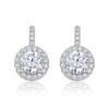 Platonic 1 ct Round Sparke & Shine Moissanite Drops
