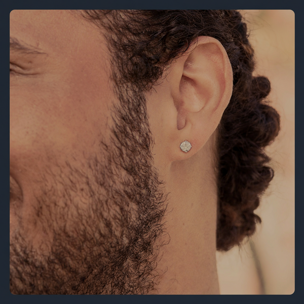 Platonic 0.4 - 4 ct Luminous Luxe Round Moissanite Stud Earrings