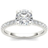 Platonic Nova Moissanite Solitaire Ring