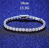 Platonic 5 mm Luxury Iced Out 925 Sterling Silver Tennis Moissanite Bracelet