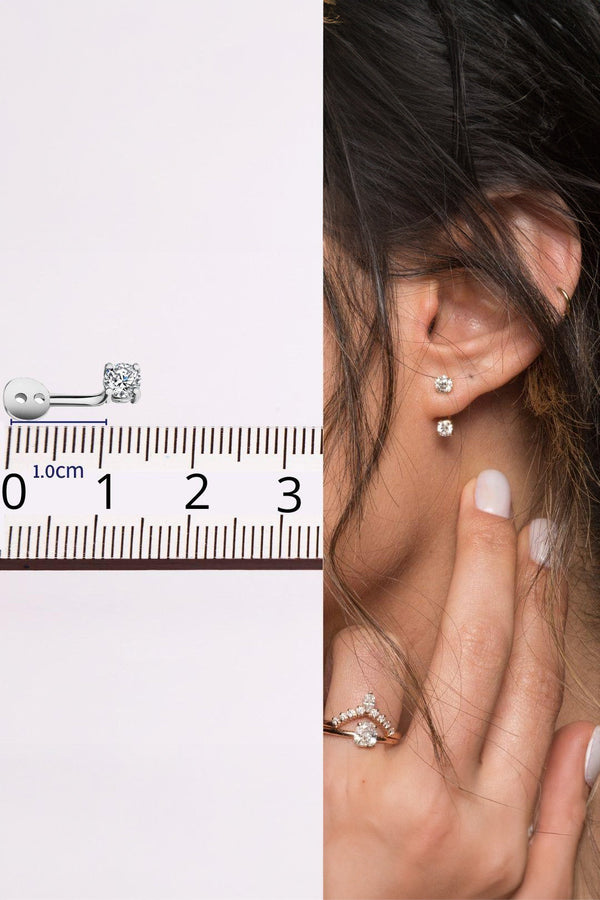 Platonic Timeless Cascade Drops earrings