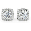 Platonic Starfire Glamour Solitaire Earrings