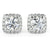 Platonic Starfire Glamour Solitaire Earrings